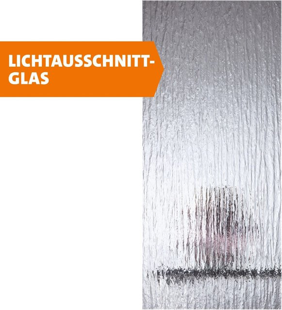 Skyscope Portal Lichtausschnitt ESG Silvit Weiß für Holztüren, Breite: 41 cm, Höhe: 154,5 cm - Bild 1