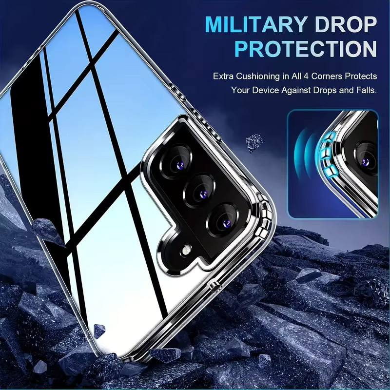 Transparente 360 Grad Schutz Handyhülle für Samsung Galaxy S25 Ultra S24 S23 S22 S21 Plus FE Note 20 Ultra A71 - Bild 2