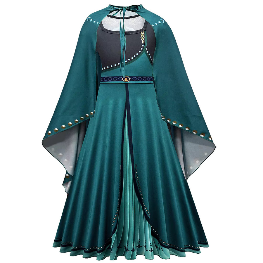 Disney Die Eiskönigin Prinzessin Kostüm Kleid, Blau - Bild 3