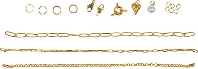 Rayher Bastelset Armbänder Click & Match, Gold - Bild 1