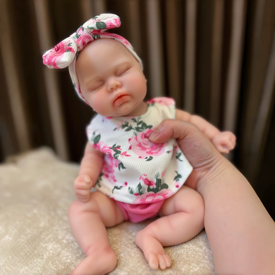 OtardDolls Reborn-Mädchenpuppe, Silikon, 13-Zoll - Bild 2