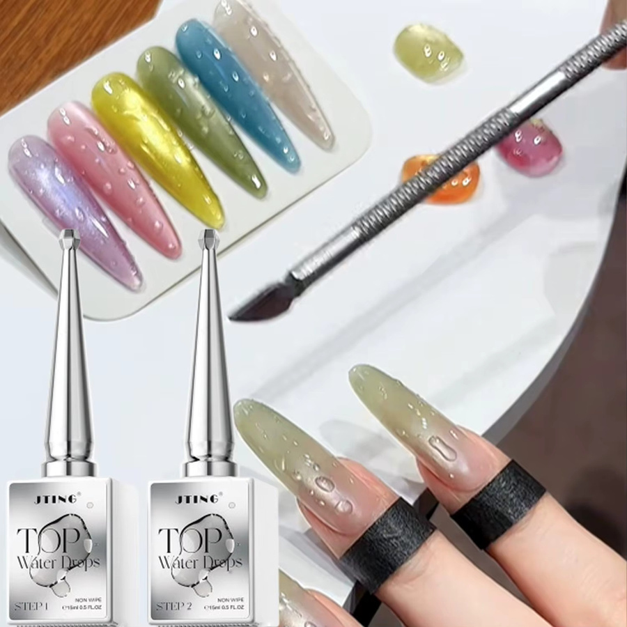 MAFANAILS Nagellack Top Coat, Wassertropfen-Effekt, Glänzend - Bild 3