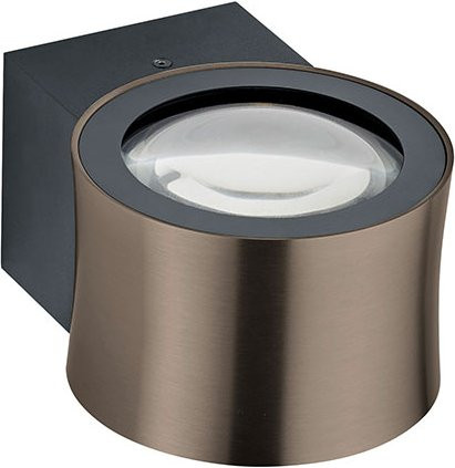 Bankamp Impulse 4349 LED-Wandleuchte in Bronze eloxiert mit dim2warm Funktion und Up-Down Lichteffekt - Bild 1