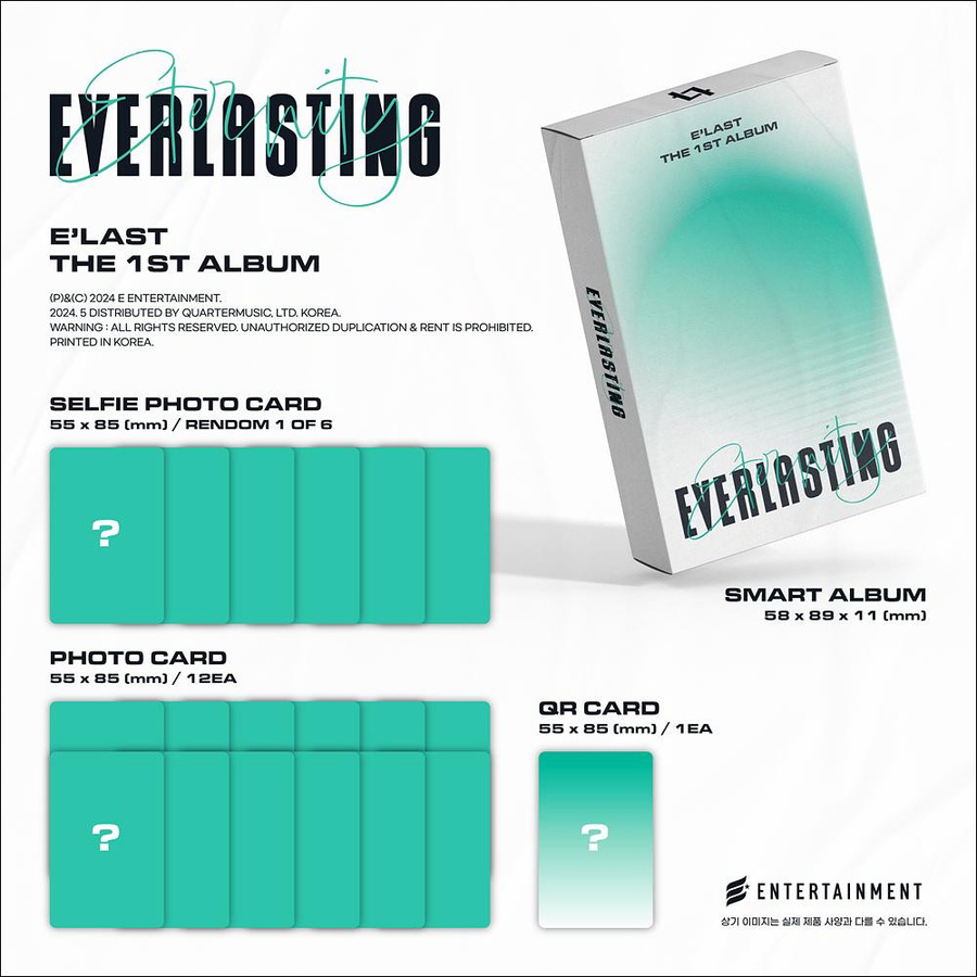 E'LAST - [EVERLASTING] Smart Album, Infinity-Version - Bild 2