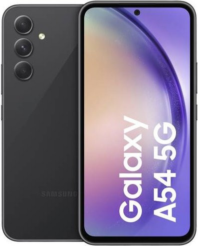 Samsung Galaxy A54 5G Smartphone 128GB Graphit mit 6,4 Zoll Display und Android - Bild 1