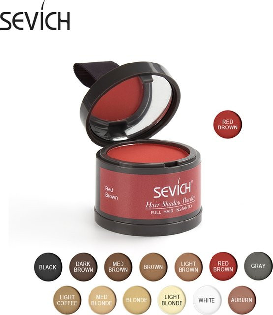 Sevich Haaransatz-Puder, Dark Brown, Matt, Unisex - Bild 1