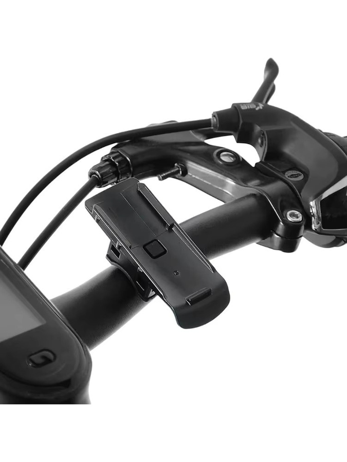 Tragbarer Fahrrad-Lenkerhalter für Garmin GPS in Schwarz - Bild 1