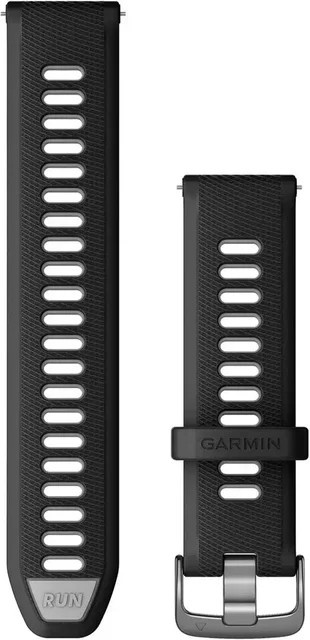 Garmin Uhrenarmband, Silikon, Schwarz, Unisex - Bild 1