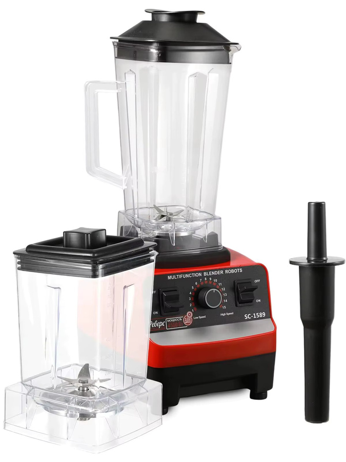 Bromose 2-in-1 Standmixer mit 2000W Leistung für Smoothies und Eiscreme aus Kunststoff - Bild 5