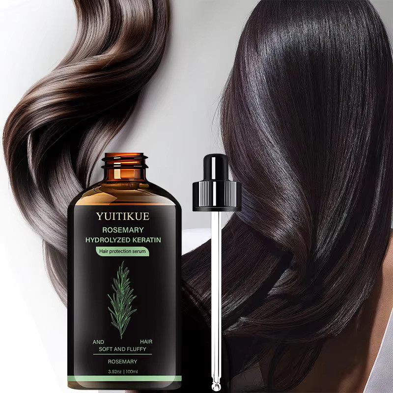 YUITIKUE Haarserum Rosmarin & Keratin, 100 ml, Unisex - Bild 3