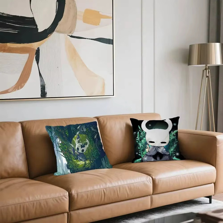 Hollow Knight Kissenbezug aus Polyester mit Grafikdesign, Mehrfarbig, B/H: 50 x 30 cm - Bild 4
