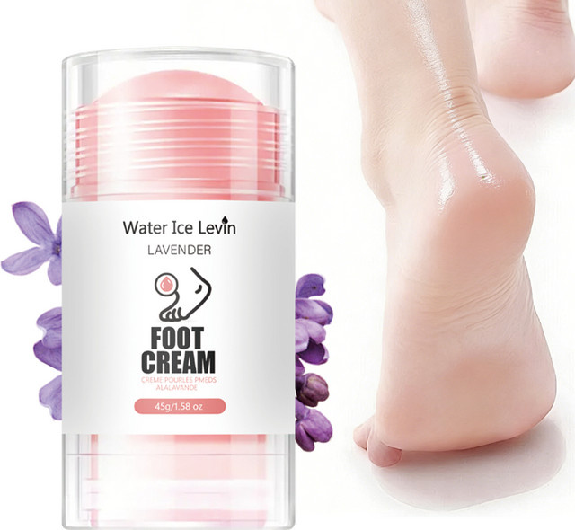 Water Ice Levin Lavender Fußcreme mit Kollagen und Hyaluronsäure, 45g - Bild 1