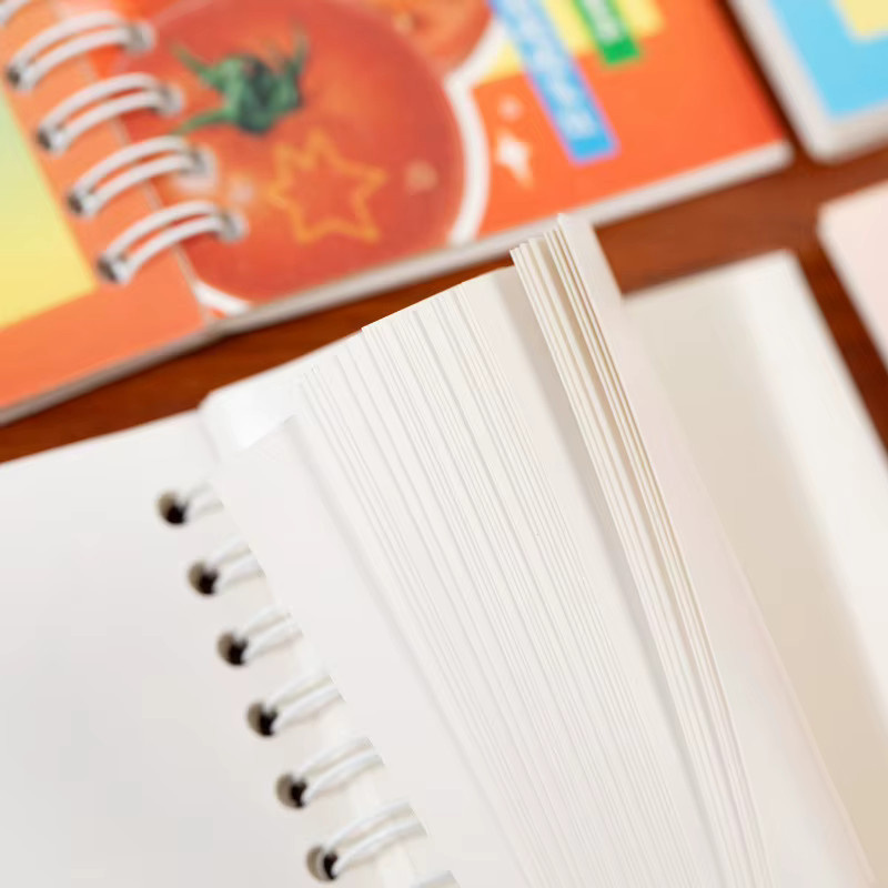 Spulengebundenes DIY-Bastelbuch mit 40 Blatt Papier, doppelseitig und multicolor, ideal zur Aufbewahrung von Aufklebern - Bild 2