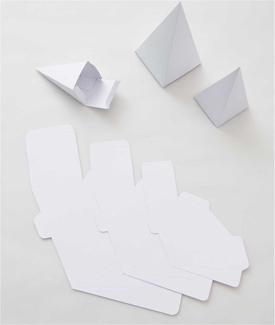 Rico Design Paper Poetry Adventskalender Bäume in Weiß mit 24 Türchen aus Karton - Bild 1