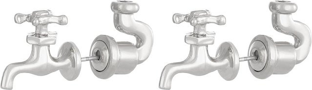 YYDS Jewelry Ohrstecker, wasserhahnförmig, silberfarben, Damen - Bild 1