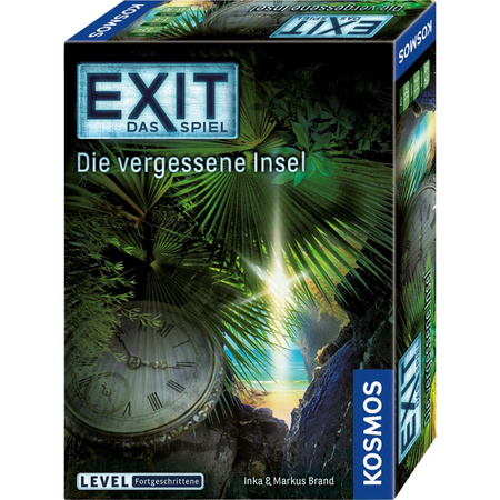 Kosmos EXIT – Das Spiel Die vergessene Insel Escape Game Partyspiel ab 12 Jahren