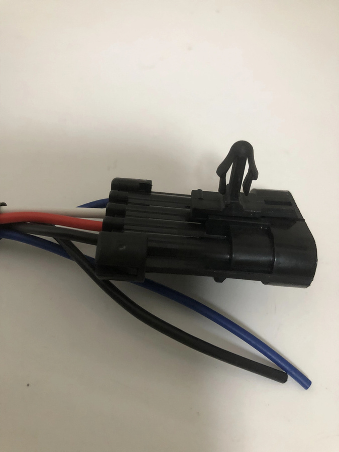 WUMFIRE Motorrad LED Scheinwerfer Adapter Kabelbaum für H11 H9 Licht Zubehör in Schwarz - Bild 3