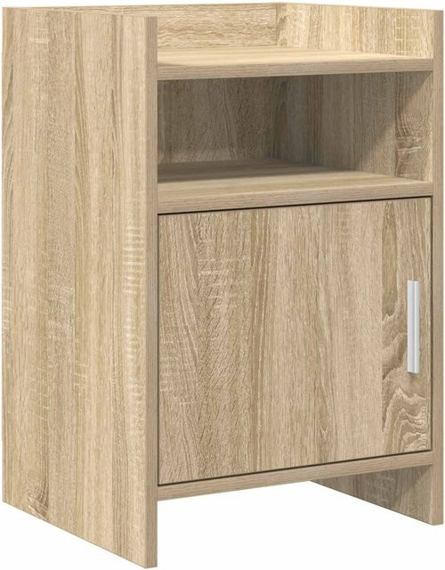vidaXL Nachttisch Sonoma-Eiche modern, Farbe: Beige, B/T/H: 40 x 36 x 60 cm - Bild 1