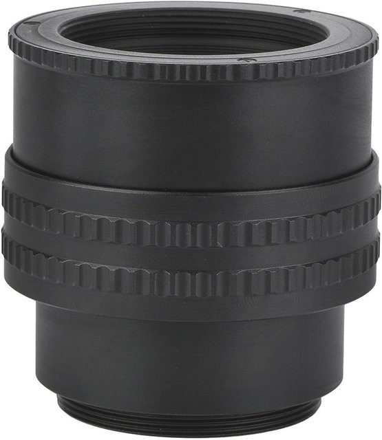 Shoemst M42 auf M42 Verstellbarer Fokussier-Helikoid-Objektivadapter Makro-Tubus in Schwarz (25-55mm) - Bild 1