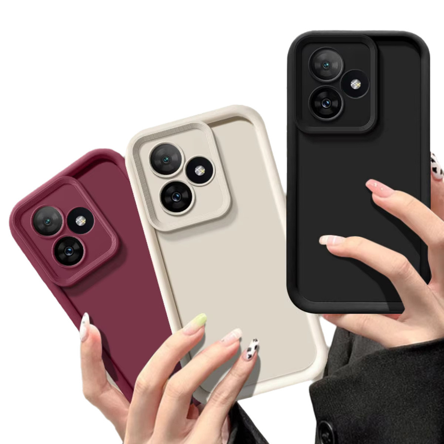 Luxuriöse matte Handyhülle für Honor X5c, Honor X5c Plus 4G und Honor Play10A 4G in Weiß mit Anti-Fall-Schutz - Bild 3
