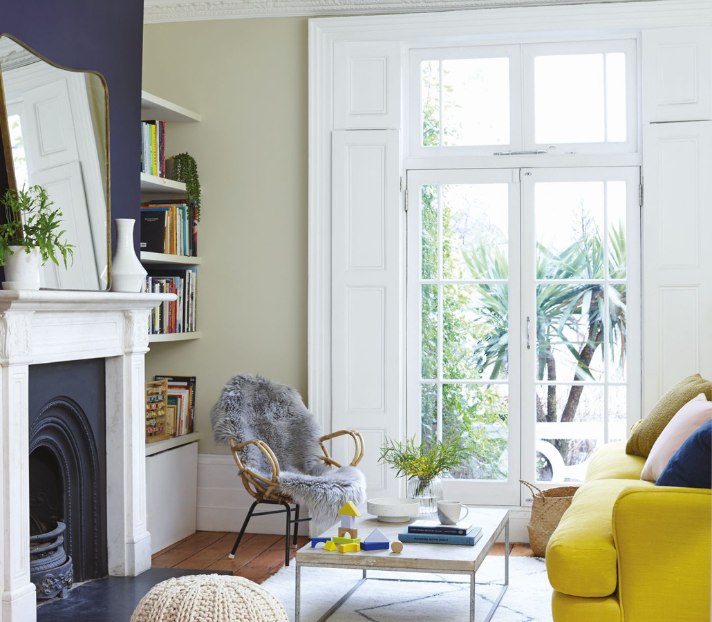 Farrow & Ball Modern Emulsion Wandfarbe Titmouse Blue in Blau-Grau, 2,5 l - Bild 2