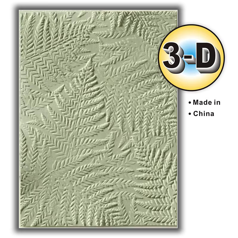 3D-geprägter Sammelalbum-Ordner Beautiful Arrangement of Leaves für DIY-Kartenherstellung und Bastelarbeiten - Bild 2