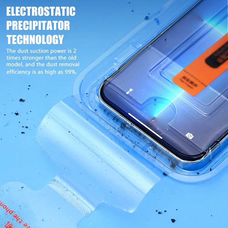2 Stück Displayschutzfolie aus gehärtetem Glas für Samsung Galaxy S26 Ultra, S26 Plus und S26, transparent - Bild 2