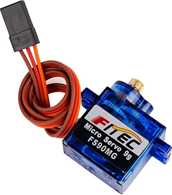 Feetech FS90MG Micro Servo, Metall, Blau - Bild 1