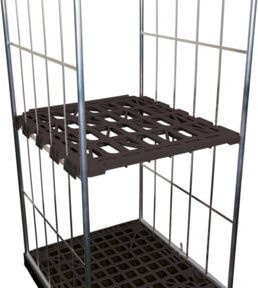 HMH Zwischenboden KU für rolltainer in Schwarz, Breite: 72,4 cm, Tiefe: 81,5 cm - Bild 1