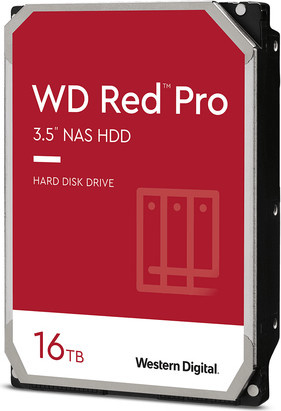 Western Digital Red Pro WD161KFGX interne HDD Festplatte 16TB SATA 3.5 Zoll - Bild 1