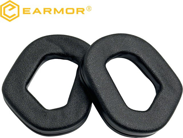 EARMOR Silikon Gel Ohrpolster S03 für Headsets in Schwarz, passend für M31, M32, M31H und M32H - Bild 1