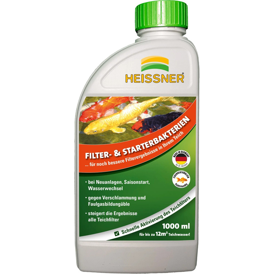 Heissner Teichpflege Filter- und Start-Bakterien 1000 ml - Bild 2