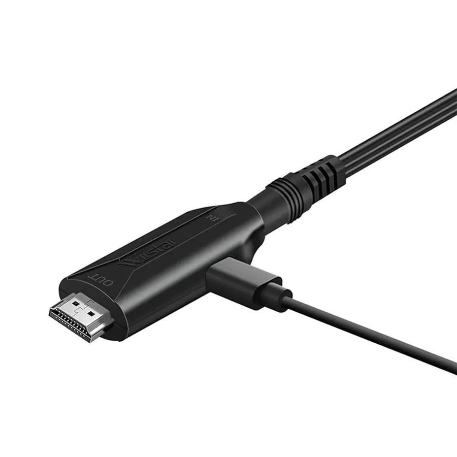 TenYua PS2 zu HDMI Konverter Adapter in Schwarz für 1080P Full HD Audio-Video-Signal mit Unterstützung für PS1 und PS2 Anzeigemodi - Bild 4