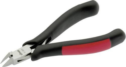 Cimco ESD Seitenschneider ohne Facette aus Edelstahl in Schwarz, Länge: 120 mm - Bild 1