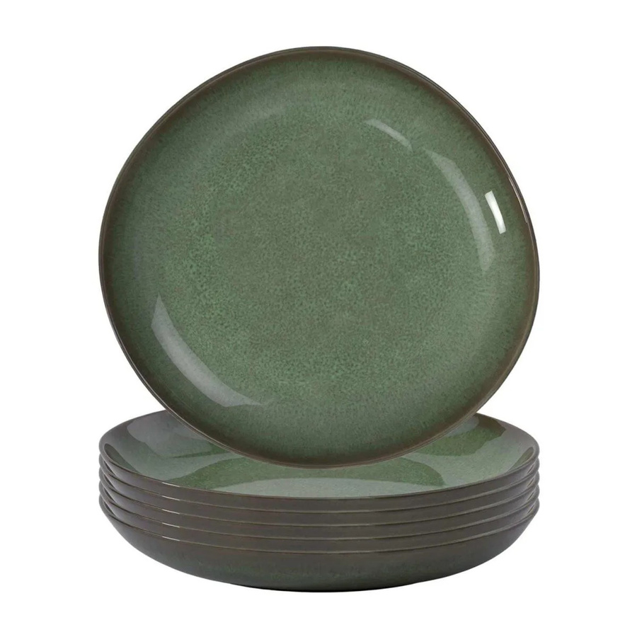 Villeroy & Boch like. Schalen flach Lave Green, 6er Set, Durchmesser: 27 cm - Bild 2
