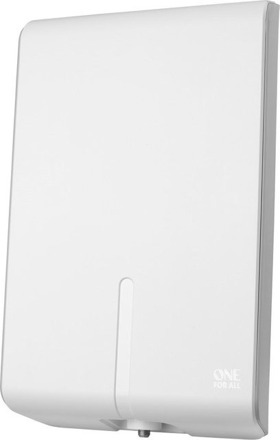 One For All SV 9455-5G Passive DVB-T/T2-Flachantenne für den Außenbereich in Weiß - Bild 1