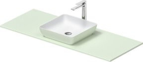 Duravit Konsolenwaschtisch Sivida in Grün, B/T: 128 x 50 cm - Bild 1