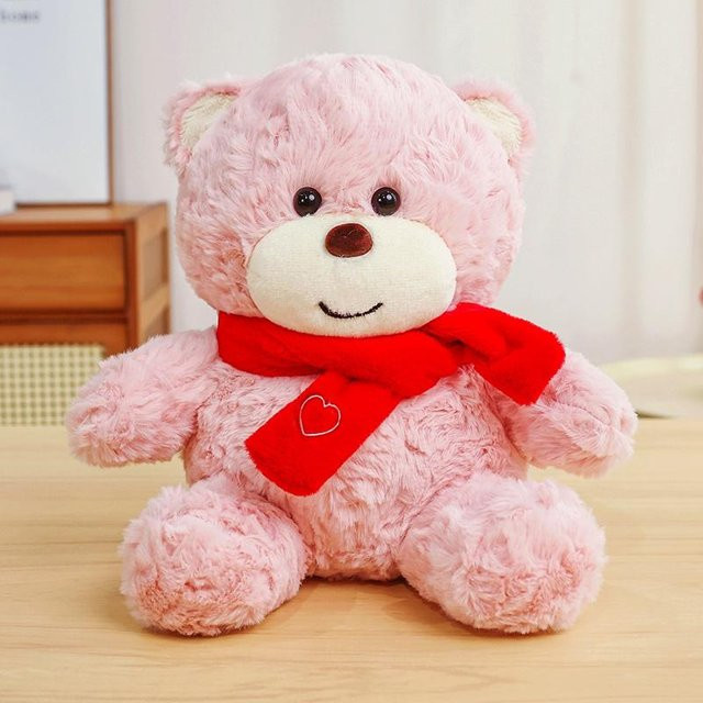 Kidsly Teddybären, Plüschtiere, 35cm, Rosa/Pink - Bild 1