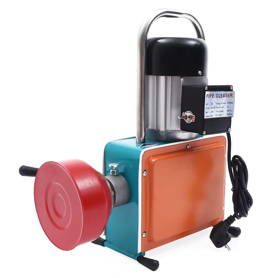 Abflussreinigungsmaschine 1000 W für Abwasserrohre mit Durchmesser 20–150 mm in Orange und Multicolour - Bild 2