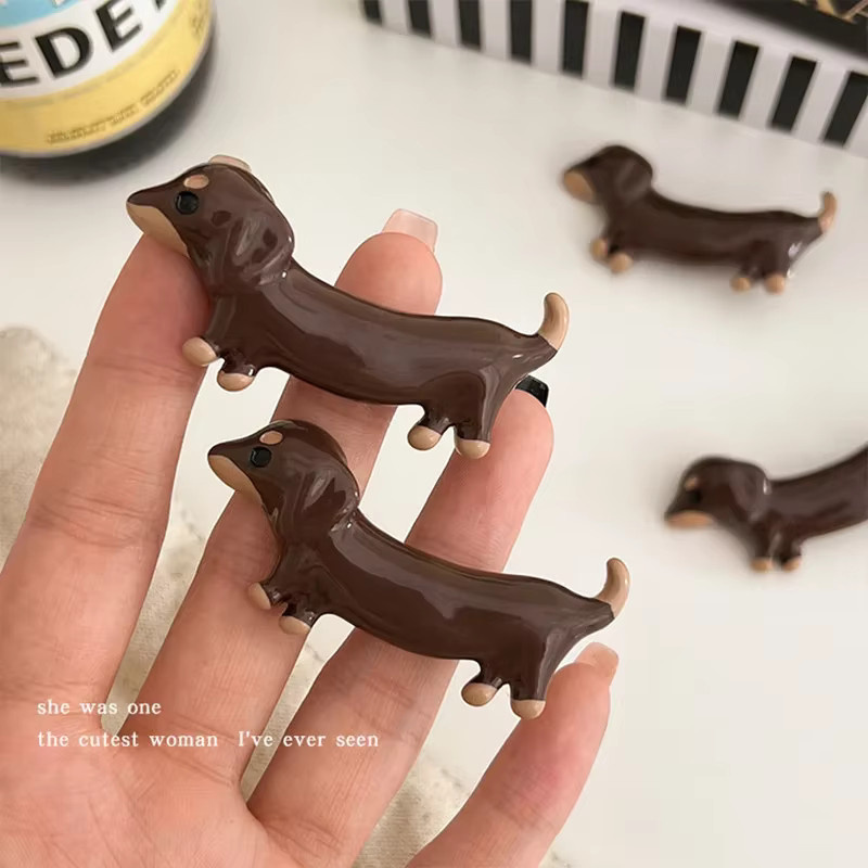 HELTFARM Haarspangen in Hundeform, Damen und Mädchen - Bild 2