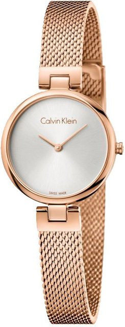 Calvin Klein Armbanduhr, Quarz, Edelstahl, Roségold, Perlmuttzifferblatt, Damen - Bild 1