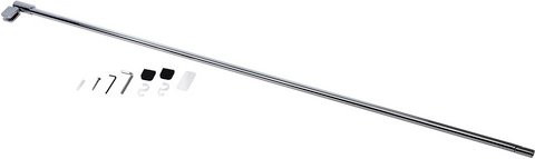 Schulte Stabilisationsbügel gerade, silberfarben, Länge: 122 cm - Bild 1
