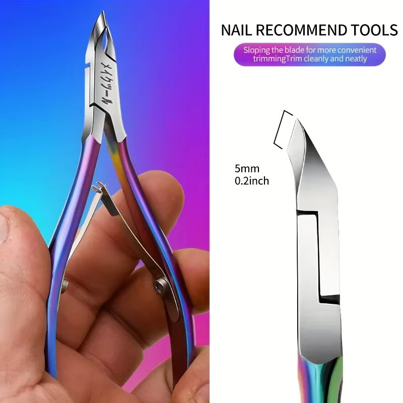 Ouriner Nagelhautschneider aus Edelstahl, Unisex - Bild 2