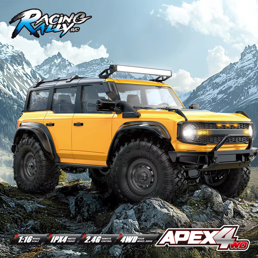 JIKEFUN RC Auto, 1:16, 4WD Off-Road, mit LED, ab 14 Jahre - Bild 2