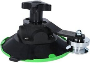 KS Tools Seilumlenkhalter mit Einzelsaugkopf in Schwarz, Durchmesser: 150 mm - Bild 1
