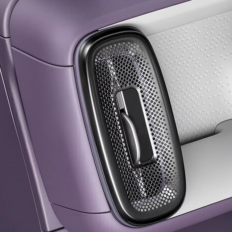 Leapmotor B10 Auto Mittelkonsole Luftauslass Abdeckung für die rechte und linke Seite, Farbe: Silber - Bild 2