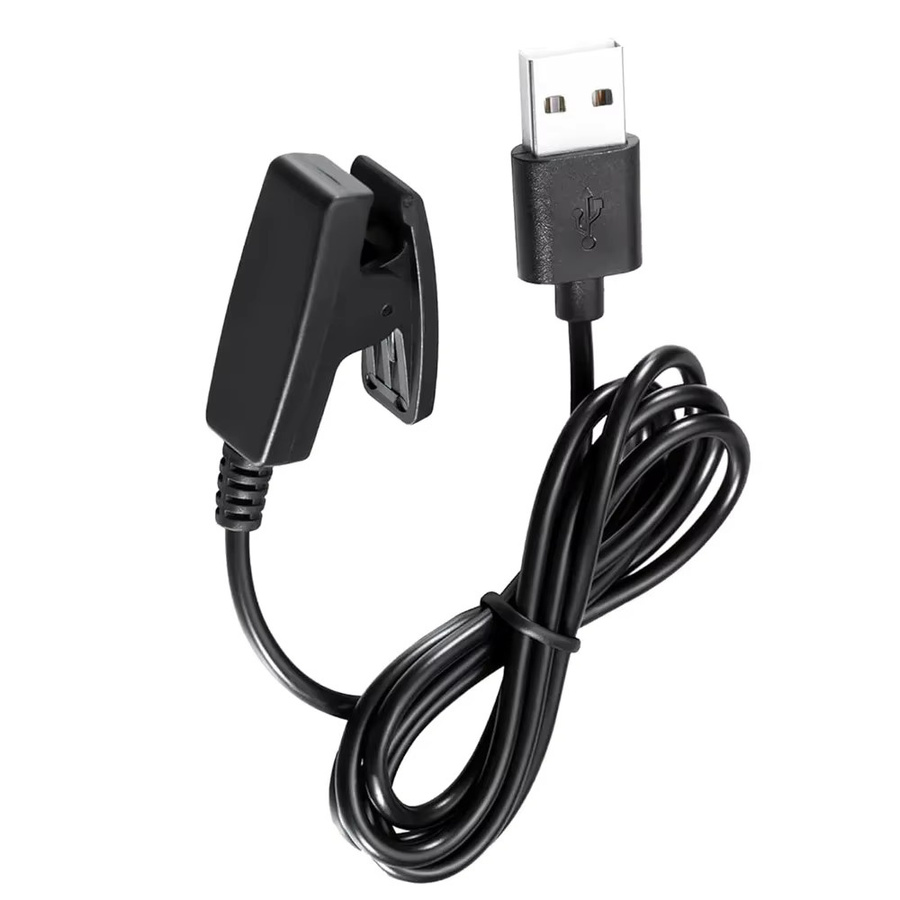 USB-Ladekabel mit Clip für Garmin Approach S20, G10 und Forerunner 630, 230, 235, 30, 35, 645 in Schwarz - Bild 5