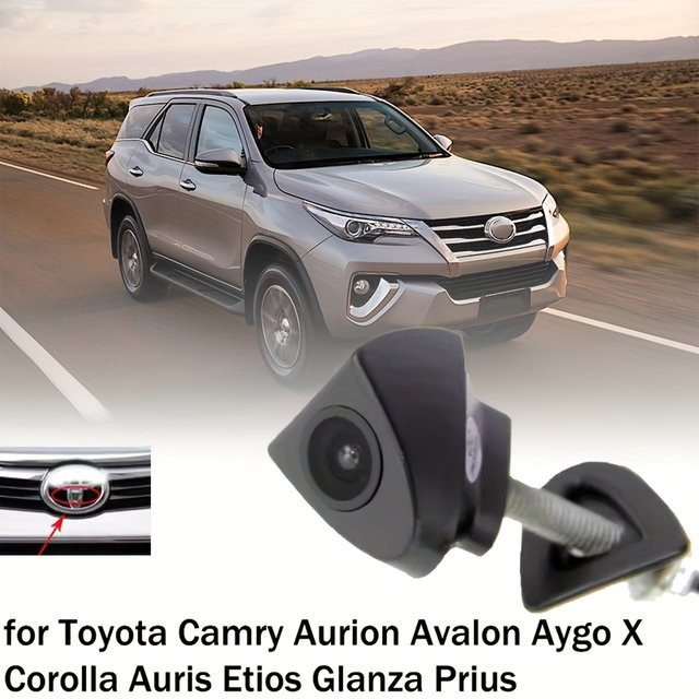 QueenDer Rückfahrkamera für Toyota Modelle in Schwarz mit CCD-Sensor - Bild 1
