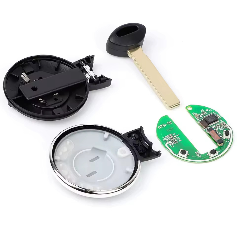 Keyecu Smart Remote Key CAS System ID46 Chip für Mini Cooper Countryman 2006–2014, Farbe: Schwarz - Bild 2