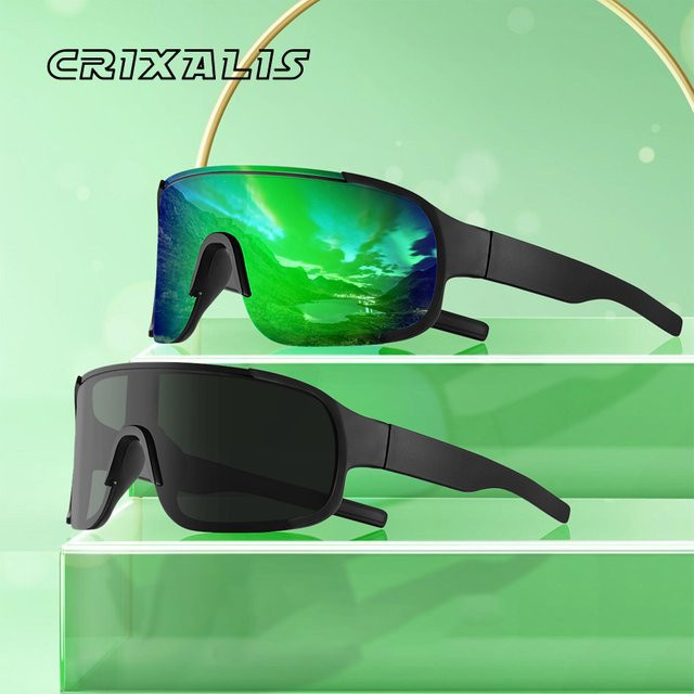 CRIXALIS Sonnenbrille, Übergroß, Vollrand, Kunststoff, Unisex - Bild 1